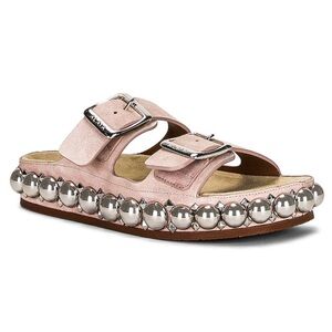 ALAIA FUSSBETT SANDALS W BOMB STUDS!!